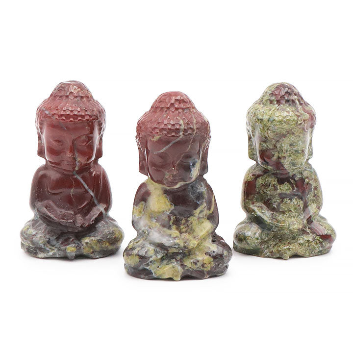 BOUDDHA INDIEN SANG DU DRAGON 50 MM