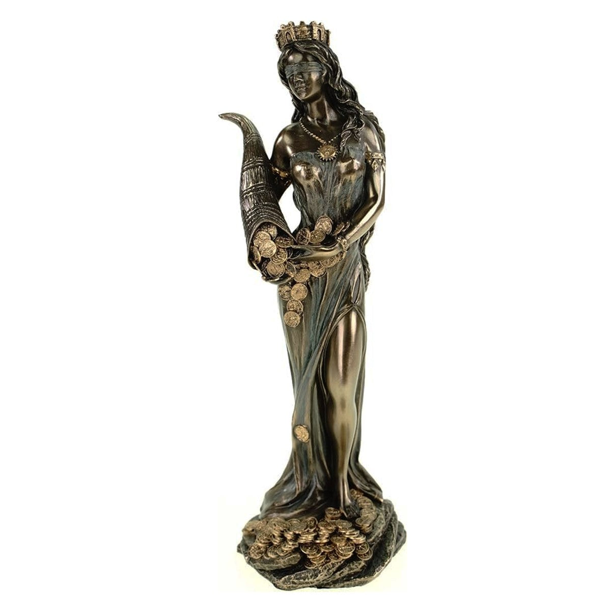 STATUETTE DÉESSE DE LA FORTUNE 29 cm