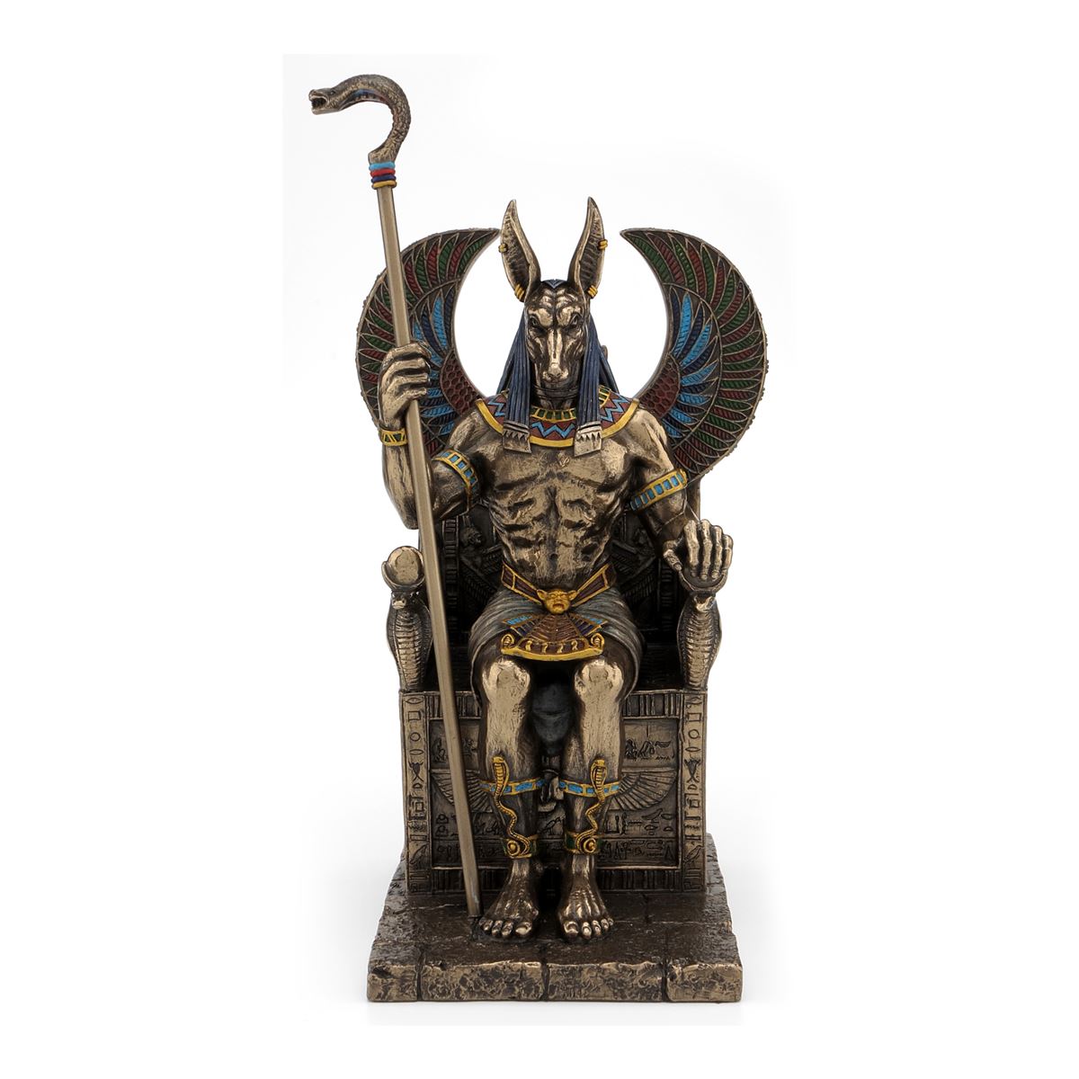 STATUETTE ANUBIS-DIEU EGYPTIEN