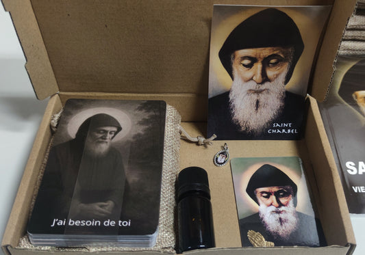 Nouvel oracle St CHARBEL en coffret unique