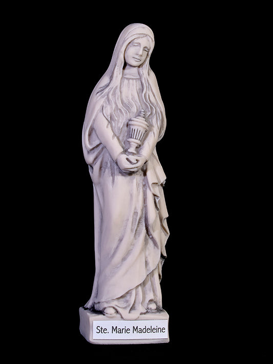 Statue Marie Madeleine 15 cm ton pierre