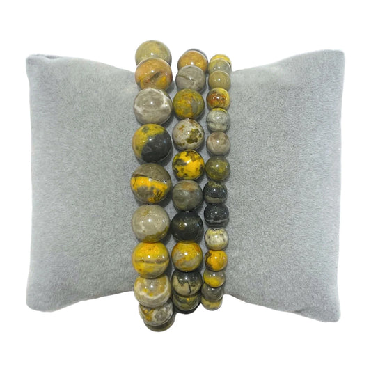 bracelet Jaspe Bumblebee