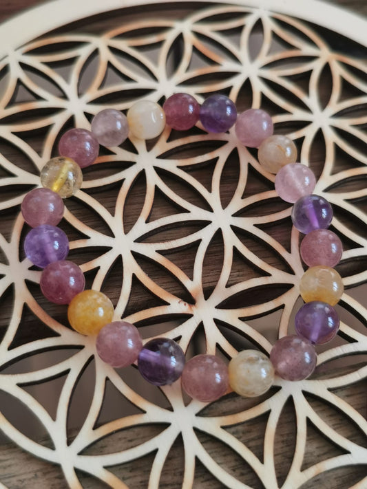 BRACELET SUPER SEVEN OU CACOXENITE