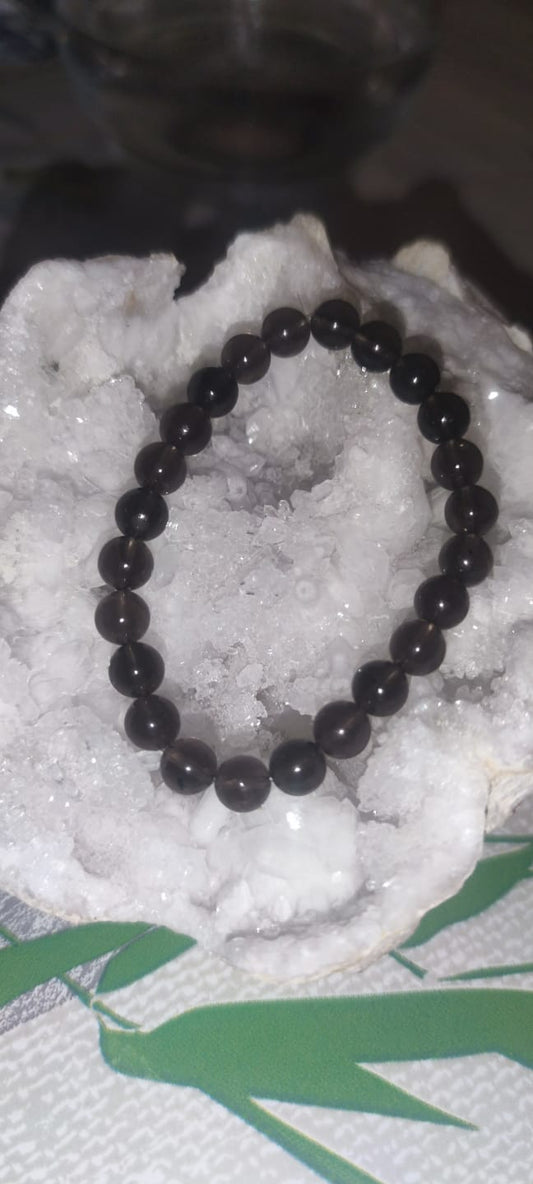 Bracelet en MOLDAVITE en 8 MM