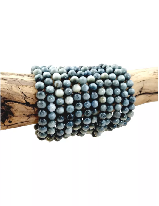 Bracelet oeil de chat/ ou aigle perles A