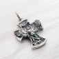 Croix en métal de Saint Michel. Hauteur 2.5 cm..