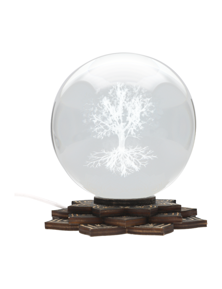 Sphère 3D arbre de vie