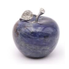 POMME EN SODALITE 35 MM