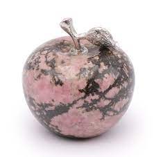 POMME EN RHODONITE 45 MM